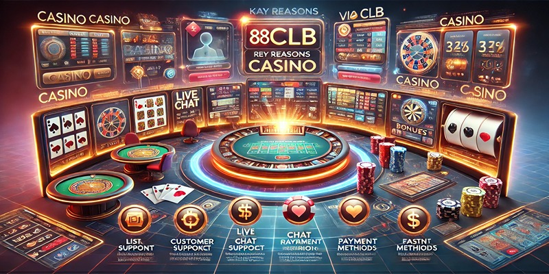 Trải nghiệm sảnh cược Via Casino 88CLB với giao diện hiện đại, tương tác thú vị